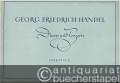 Duetto X "Sacht gehen, hört ihr" / Tacete, ohimé, tacete für Sopran (Tenor), Baß und Continuo (= Georg Friedrich Händel, Duette und Terzette).