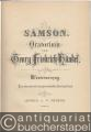Musik (Bücher/Noten) » Noten/Partituren - Samson. Oratorium von G. F. Händel. Klavierauszug.