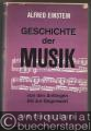 Geschichte der Musik von den Anfängen bis zur Gegenwart.
