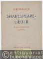 Shakespeare-Lieder für eine tiefe Männerstimme und Klavier (= Collection Litolff, Nr. 5174).