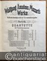 Musik (Bücher/Noten) » Noten/Partituren - Quartette für Streichinstrumente (= Wolfgang Amadeus Mozart's Werke. Kritisch durchgesehene Gesammtausgabe, Serie 14). Violoncell.