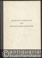 Mozart-Bibliographie (bis 1970) (= Mozart-Jahrbuch 1975).