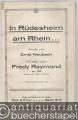 In Rüdesheim am Rhein..., Op. 135 (= Polyhymnia. [Sammlung beliebter Kompositionen für Salon-Orchester], Nr. 44). 12 Stimmen.
