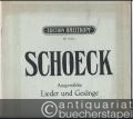 Ausgewählte Lieder und Gesänge für eine Singstimme und Klavier, Band II (= Edition Breitkopf, Nr. 5292a). Hohe Stimme.