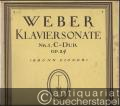 Klaviersonate Nr. 1 C-Dur Op. 24 (= Tonmeister-Ausgabe, Nr. 213).