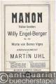 Musik (Bücher/Noten) » Noten/Partituren - Manon, Op. 200. Valse boston. Salonorchester. 13 Stimmen.