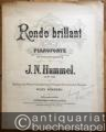 Rondo brillant für Pianoforte mit Orchesterbegleitung, Op. 56 [Ausgabe für zwei Pianoforte].