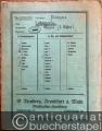 Lohengrin. Opera de Richard Wagner. Trio par Ernest Alder [= Trios sur les opéras du répertoire moderne, poèmes symphoniques, etc.]. Salonorchester. Klavierpartitur und 7 Stimmen.