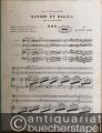 Musik (Bücher/Noten) » Noten/Partituren - Samson et Dalila. Opera de C. Saint-Saens. Trio par Ernest Alder [= Trios sur les opéras du répertoire moderne, poèmes symphoniques, etc.]. Salonorchester. Klavierpartitur und 7 Stimmen.