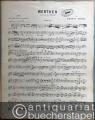 Musik (Bücher/Noten) » Noten/Partituren - Werther. Drame lyrique de J. Massenet. Trio par Ernest Alder (= L'opera concertant. Trios sur les operas et ballets en vogue. Premiere serie, No. 5). Salonorchester. Klavierpartitur und 5 Stimmen.