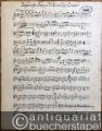 Musik (Bücher/Noten) » Noten/Partituren - Ungarischer Tanz d-Moll (= Ungarische Tänze von Johannes Brahms für Pianoforte, Violine und Violoncell, No. 2). [Klaviertrio] 3 Stimmen.