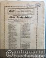 Musik (Bücher/Noten) » Noten/Partituren - Fantasie aus Weber's Oper: Der Freischütz (= Edition Roehr Nr. 498). Salonorchester. 14 Stimmen.
