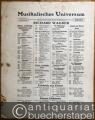 Musik (Bücher/Noten) » Noten/Partituren - Die Zauberflöte. Ouverture (= Musikalisches Universum, No. 693). Piano 2ms.