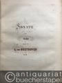 Musik (Bücher/Noten) » Noten/Partituren - Collection choisie des oeuvres composes pour le piano par L. van Beethoven. Tome 1r: Sonates pour piano seul No. 1 à 28 [in 2 Bänden].
