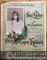 In meiner Heimath, Op. 20 No. 2 / In my native village (= Fünf Lieder für eine Singstimme mit Begleitung des Pianoforte, Op. 20 No. 2). Für tiefe Stimme. E-Dur.