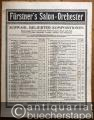 Musik (Bücher/Noten) » Noten/Partituren - König Karl Marsch / Marche du Roi Charles (= Fürstner's Salon-Orchester. Auswahl beliebter Kompositionen, No. 8). Salonorchester. 14 Stimmen.