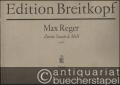Zweite Sonate d-Moll Op. 60 (= Edition Breitkopf, Nr. 7426). Orgel.