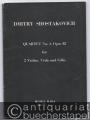 Quartet No. 4, Opus 83 for 2 Violins, Viola and Cello (1949) [Studienpartitur].