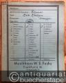 Beim Heurigen. Grosses Potpourri beliebter Wienerlieder und Tänz. Salonorchester. 12 Stimmen.