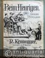 Musik (Bücher/Noten) » Noten/Partituren - Beim Heurigen. Grosses Potpourri beliebter Wienerlieder und Tänz. Salonorchester. 12 Stimmen.