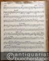 Musik (Bücher/Noten) » Noten/Partituren - Servus Wien. Wiener Lieder-Potpourri von Nico Dostal (= Edition Karl Brüll). Salonorchester. 7 Stimmen.