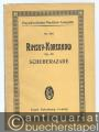 Scheherazade, Op. 35 nach "Tausend und eine Nacht". Symphonische Suite für Orchester (= Payne's kleine Partitur-Ausgabe, No. 493).