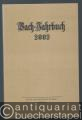 Bach-Jahrbuch. 88. Jahrgang 2002.