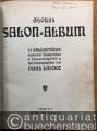 Musik (Bücher/Noten) » Noten/Partituren - Globus Salon-Album. 35 Salonstücke moderner Komponisten.