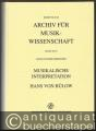 Musikalische Interpretation. Hans von Bülow (= Beihefte zum Archiv für Musikwissenschaft 46).