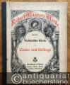 Lieder und Gesänge (= Richard Wagners Musikalische Werke XV). Erste kritisch revidierte Gesammtausgabe. Erster Band.