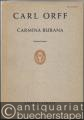 Carmina burana. Cantiones profanae cantoribus et choris cantandae comitantibus instrumentis atque imaginibus magicis (= Edition Schott, Nr. 4425). Studienpartitur.
