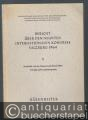 Musik (Bücher/Noten) » Musikwissenschaft - Bericht über den neunten Internationalen Kongress Salzburg 1964. Band I: Aufsätze zu den Symposia. Band II: Protokolle von den Symposia und Round Tables, Vorträge und Kongressprogramm.