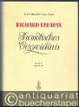 Design/Künste/Film » Werkverzeichnisse - Richard Strauss. Thematisches Verzeichnis. Band I: Opus 1-59. Band II: 60-86. Opus III: Werke ohne Opuszahlen.