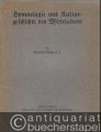 Hymnologie und Kulturgeschichte des Mittelalters.