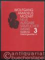 Wolfgang Amadeus Mozart. Neue Ausgabe sämtlicher Werke in 20 Bänden. Band 3: Geistliche Gesangswerke III. Studienpartitur.