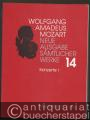 Wolfgang Amadeus Mozart. Neue Ausgabe sämtlicher Werke in 20 Bänden. Band 14: Konzerte I. Studienpartitur.