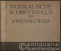Musikalische Schrifttafeln. Für den Unterricht in der Notationskunde (= Veröffentlichungen des Fürstlichen Instituts für musikwissenschaftliche Forschung zu Bückeburg. Zweite Reihe: Tafelwerke. Zweite Veröffentlichung).