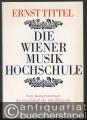 Die Wiener Musikhochschule. Vom Konservatorium der Gesellschaft der Musikfreunde zur staatlichen Akademie für Musik und darstellende Kunst (= Publikationen der Wiener Musikakademie, Bd. 1).