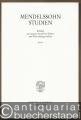 Mendelssohn Studien (= Beiträge zur neueren deutschen Kultur- und Wirtschaftsgeschichte, Bd. 9).