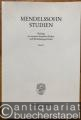 Mendelssohn Studien (= Beiträge zur neueren deutschen Kultur- und Wirtschaftsgeschichte, Bd. 12).