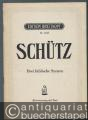Drei biblische Szenen (= Edition Breitkopf, Nr. 1634). Klavierauszug mit Text.