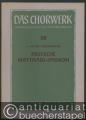 Passion nach dem Evangelisten Matthäus für Solostimmen, Chor und Generalbaß (= Das Chorwerk, hrsg. v. Friedrich Blume, Heft 50).