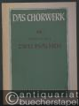 Zwei Psalmen zu vier und fünf Stimmen (= Das Chorwerk, hrsg. v. Friedrich Blume u. Kurt Gudewill, Heft 64).