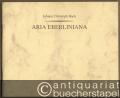 Aria Eberliniana pro dormente camillo variata (1690).