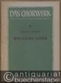 Weltliche Lieder zu 3-5 Stimmen (= Das Chorwerk, hrsg. v. Friedrich Blume, Heft 3).