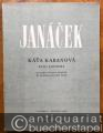Kata Kabanova. Opera o 3 jednanich / Katja Kabanowa. Oper in 3 Akten nach A. N. Ostrowskijs "Gewitter" in der Übersetzung von Vinc. Cervinka (= Editio Supraphon). Klavirni vytah se zpevy upravil / Klavierauszug mit Text von Bretislav Bakala.