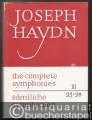 Symphonien XI (93 - 98) (= Joseph Haydn. Kritische Ausgabe sämtlicher Symphonien / Critical edition of the complete symphonies. Philharmonia No. 599). Partitur.