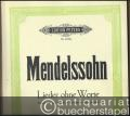 Lieder ohne Worte / Songs without words / Romances sans paroles (= Edition Peters, Nr. 1704a). Klavier zu 2 Händen.