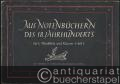 Aus Notenbüchern des 18. Jahrhunderts [Heft 1] für C-Blockflöte (oder andere Melodie-Instrumente) und Klavier. Partitur und Stimme.