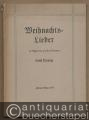 Weihnachtslieder in Sätzen für gleiche Stimmen (= Edition Schott, Nr. 3594).